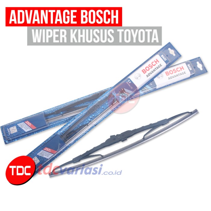 jual wiper toyota new avanza bosch advantage ecoplus tdc jual wiper toyota new avanza bosch advantage ecoplus tdc