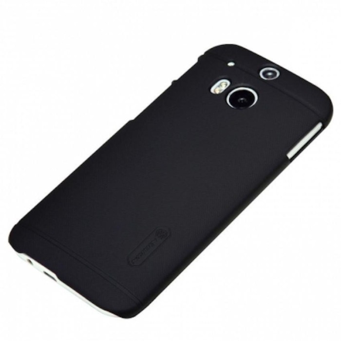 ... HTC ONE M8 Super Frosted Shield Hard Case Nillkin Original HITAM