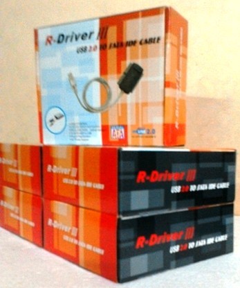 Converter Hardisk CDROM IDE SATA To USB R-DRIVER III 3 in 1 RDRIVER