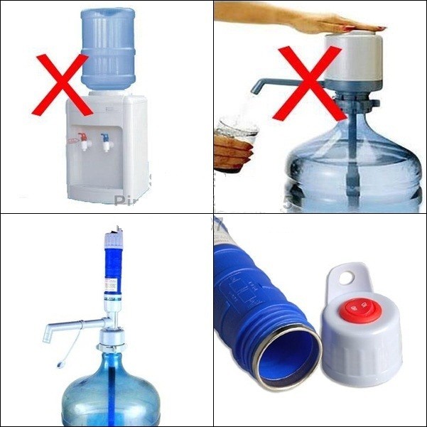 Pompa Galon Elektrik pakai Baterai Minum Electric Water Pump Dispenser .