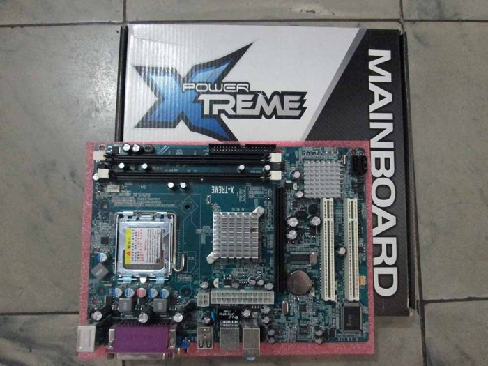 Jual MOTHERBOARD XTREME G41 SOCKET LGA 775 GARANSI 1 