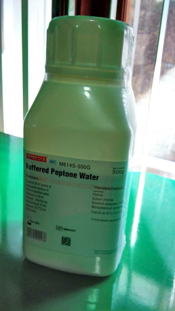 Jual Media Mikrobiologi Buffered Peptone Water / BPW 500 G Kota