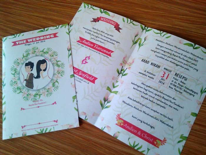 jual undangan pernikahan lucu undangan sonicom jual undangan pernikahan lucu undangan sonicom