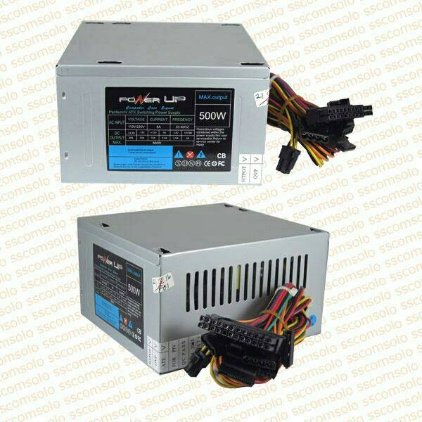 jual power supply atx power up 500w rakitan murah jual power supply atx power up 500w rakitan murah