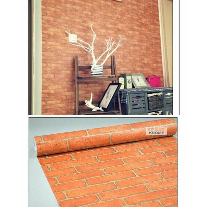 jual wallpaper sticker wallpaper dinding motif batu bata jual wallpaper sticker wallpaper dinding motif batu bata