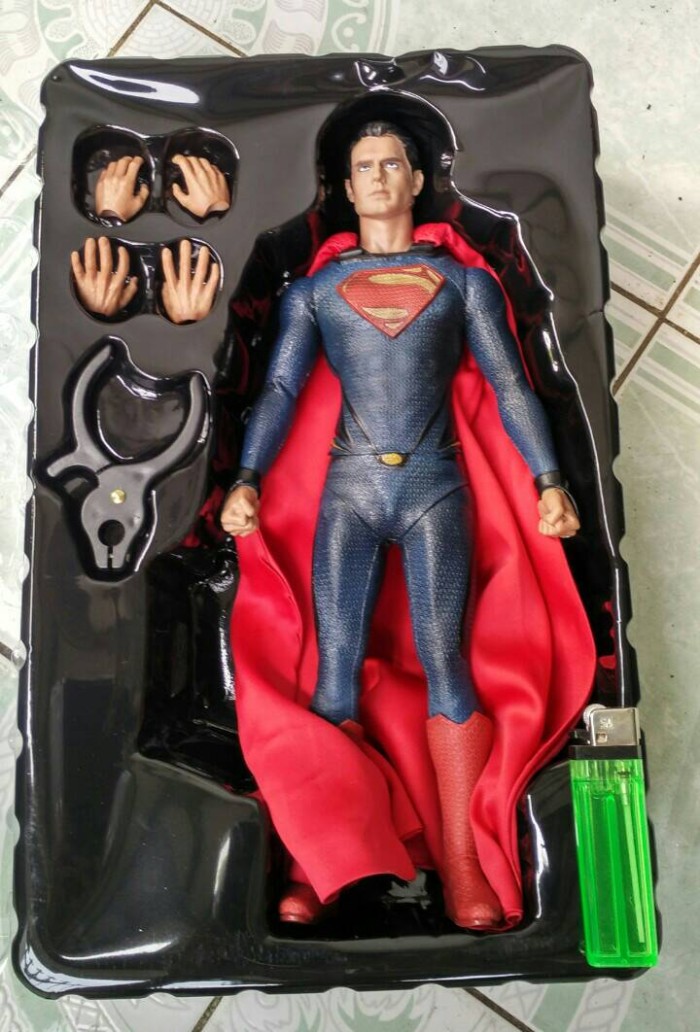 jual mainan figure superman of steel 12 inch jual mainan figure superman of steel 12 inch