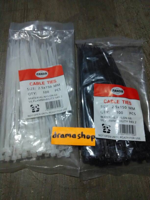 Jual Kabel Tis 150mm, Kabel Ties 15cm, Cable Tie 150mm, Insulok