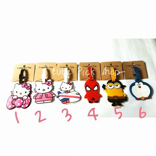 Jual LUGGAGE TAG / NAME TAG / gantungan Label nama untuk 