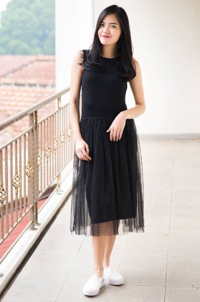 Tutu Midi Dress