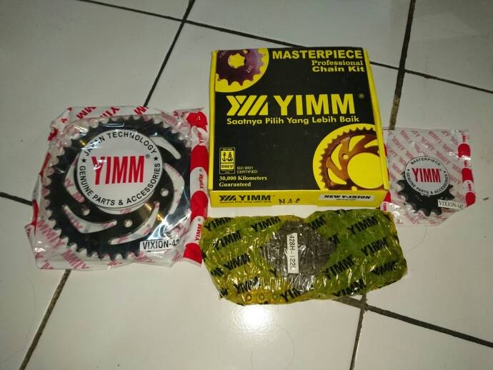 jual gear set paket vixion new ori yimm planet motorindo jual gear set paket vixion new ori yimm planet motorindo