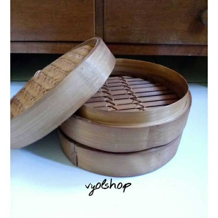 jual klakat bambu dimsum set 30cm 2 susun kukusan siomay jual klakat bambu dimsum set 30cm 2 susun kukusan siomay