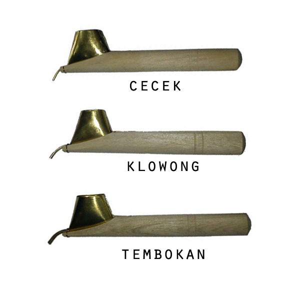 Gambar canting yang digunakan untuk melikus batik tulis, ada bayak macam yaitu canting cecek, klowong dan canting tembokan