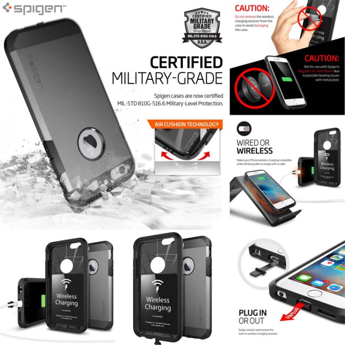 jual iphone 6 6s spigen tough armor volt casing jual iphone 6 6s spigen tough armor volt casing