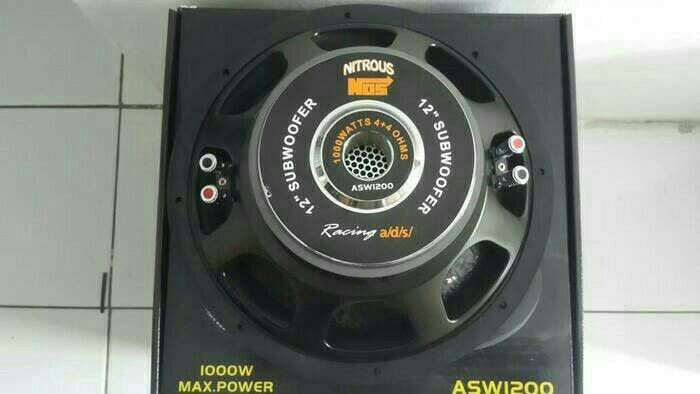 speaker ads 12 inch 1000 watt