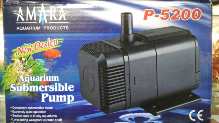 Jual Pompa aquarium Amara P 5200 / Amara 5200 / pompa ...