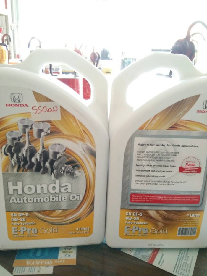 HONDA e-pro gold 0w-20 galon 4ltr