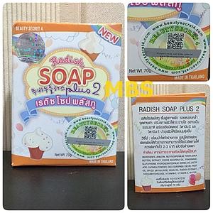 Radish Soap Plus 2 by Beauty Secret 4 / Sabun Penghilang Bekas Luka