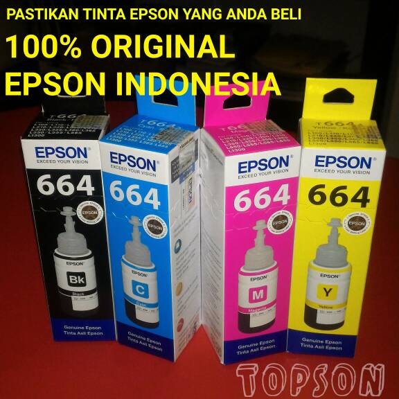 jual tinta botol epson t664 untuk l100 l110 l200 l210 l300 jual tinta botol epson t664 untuk l100 l110 l200 l210 l300