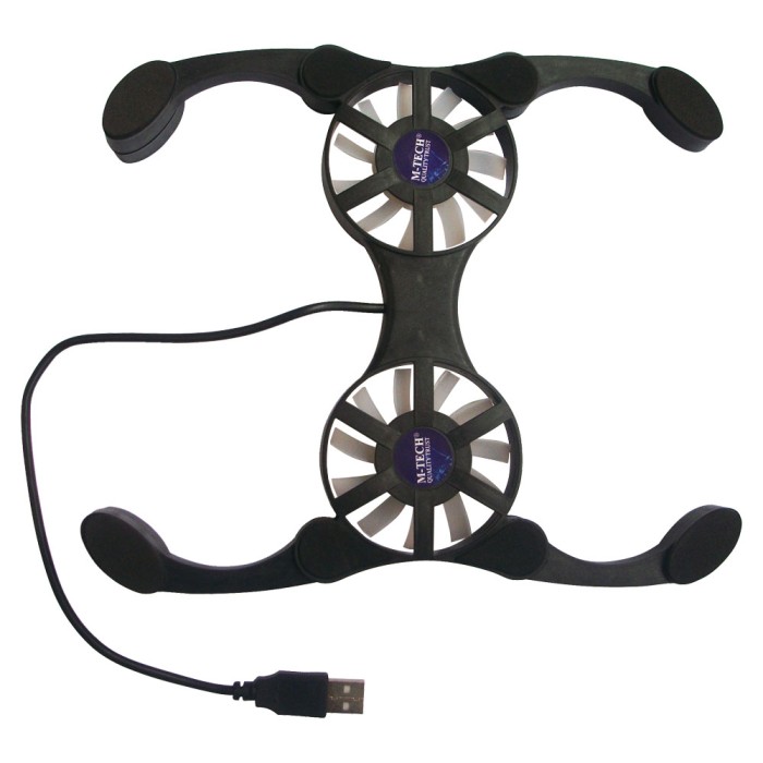 M-Tech Notebook Cooling Pad MT 919 Hitam .