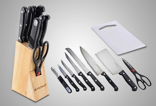 Jual Pisau Dapur Set Vicenza V 910k Danti Tokopedia Pisau Dapur Set Vicenza V 910k