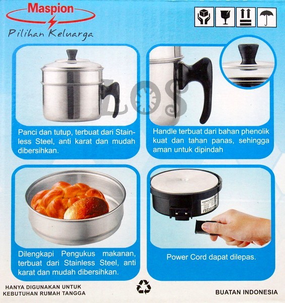 Jual Panci Listrik Maspion Multi Cooker Mec 1750 00112 jual panci listrik maspion multi cooker mec 1750 00112