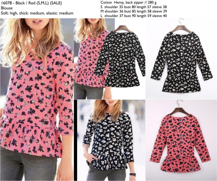 Info Peplum Top Lengan Panjang Travelbon.com Info Peplum Top Lengan Panjang Travelbon.com