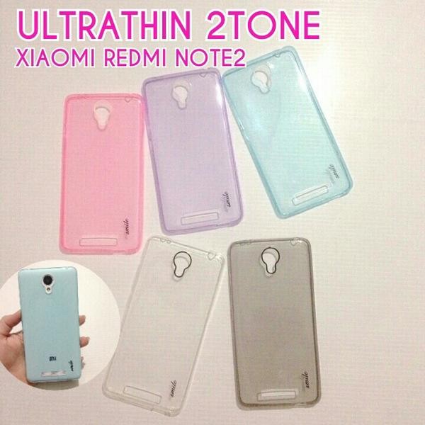 Softcase Xiaomi Redmi Note 2 Case Lentur Transparan Ultra thin Silicon