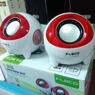 Foto Produk Speaker aktif Portable Fleco F-1016 Model pokemon dari khalisah grosir