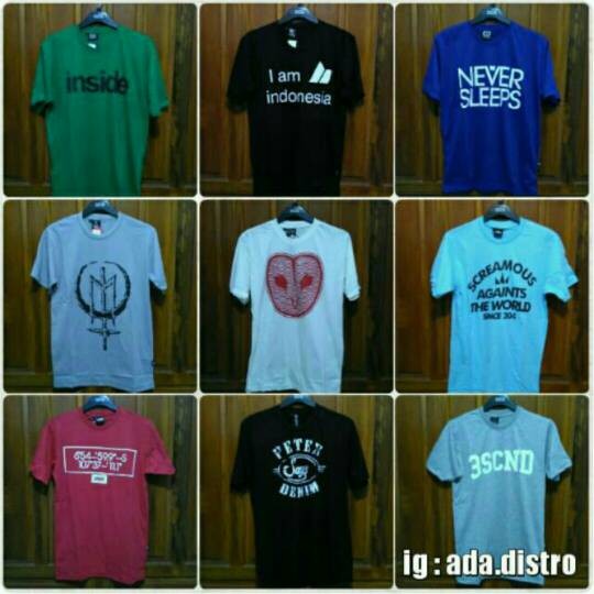 Jual T Shirt Baju Kaos Distro Pria Termurah 3seconds jual t shirt baju kaos distro pria termurah 3seconds