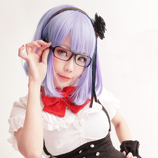 Female latex bondage Dagashi kashi hotaru cosplay