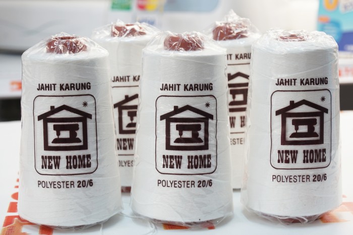 jual benang jahit polyester mesin jahit karung merk new jual benang jahit polyester mesin jahit karung merk new