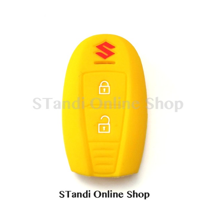 Kondom Kunci Silikon Remote Suzuki All New Swift New Ertiga Kuning