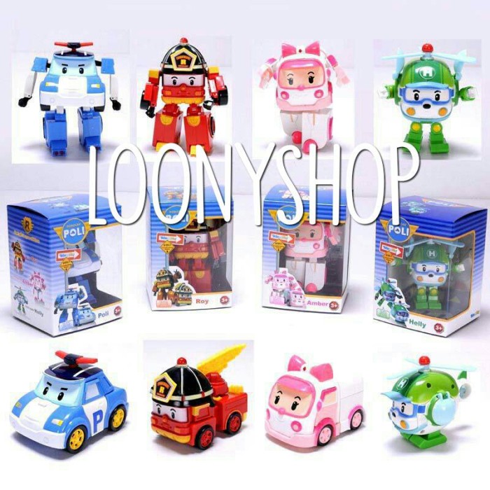 Robocar Poli 2 In 1 Transformable Robot Pullback Car Toy Mainan Source · Police Car Blue. Source · ROBOCAR POLI BISA BERUBAH (TRANSFORM) ROBOT DAN MOBIL