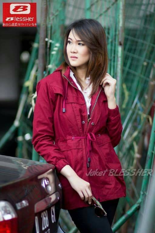Erds Jaket Parka Wanita Baby Canvas Premium 5703 Navy Update Source · Jaket Parka Wanita Original