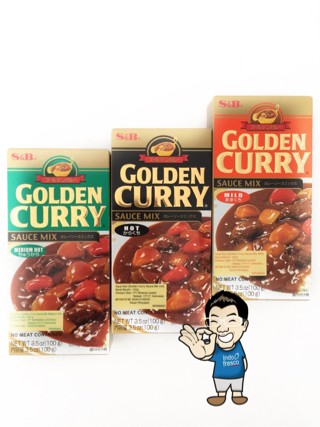 S&B Golden Curry Sauce Mix/ Saus Kari - 100g