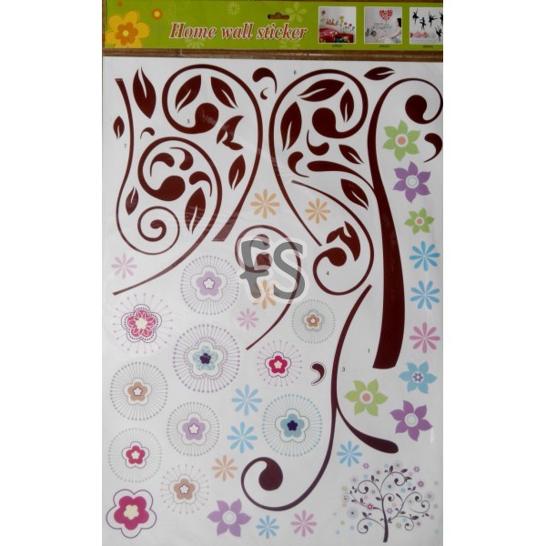 Cute Tree NOK008 - Stiker Dinding / Wall Sticker ( .
