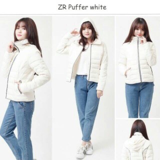 Jual Baju Branded Murah Zara White Winter Coat Jaket Musim jual baju branded murah zara white winter coat jaket musim