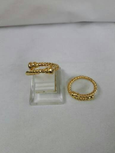 jual cincin lapis emas 24k model tambang xuping jual cincin lapis emas 24k model tambang xuping