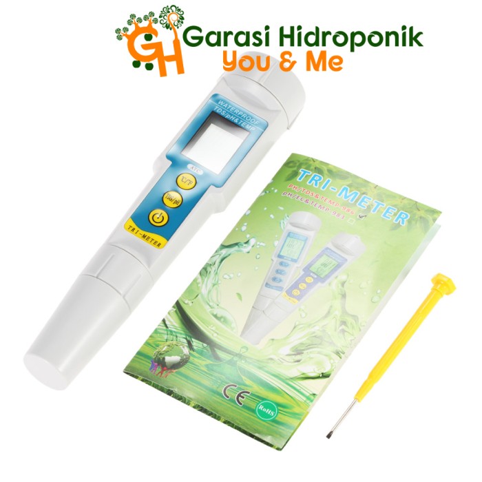 Ph 2011 Pena Mengetik Gelar Ph Meter Dengan Kompensasi Suhu Atc Source · Tds Meter Ph