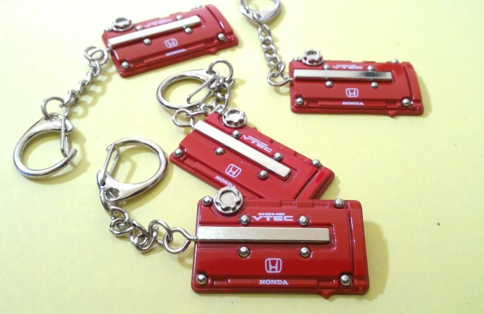 Gantungan kunci JDM Honda type R style engine cover.