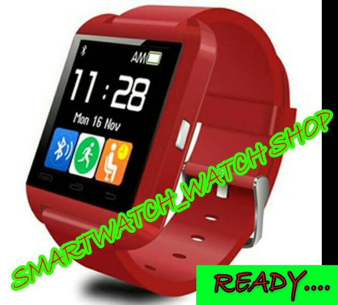 u8 smartwatch red