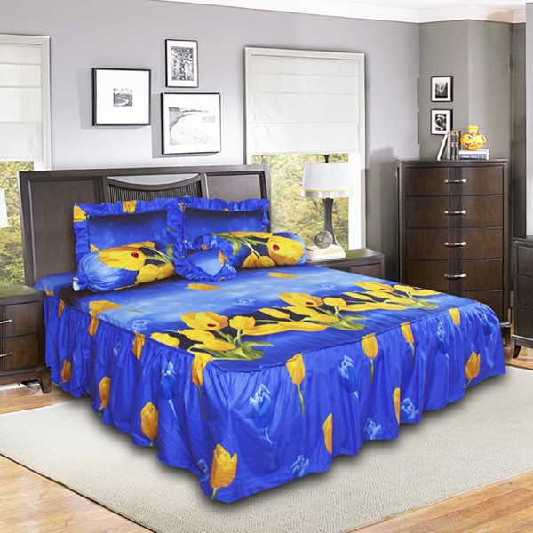 Sprei California Rumbai Motif Golden Tulip 180x200