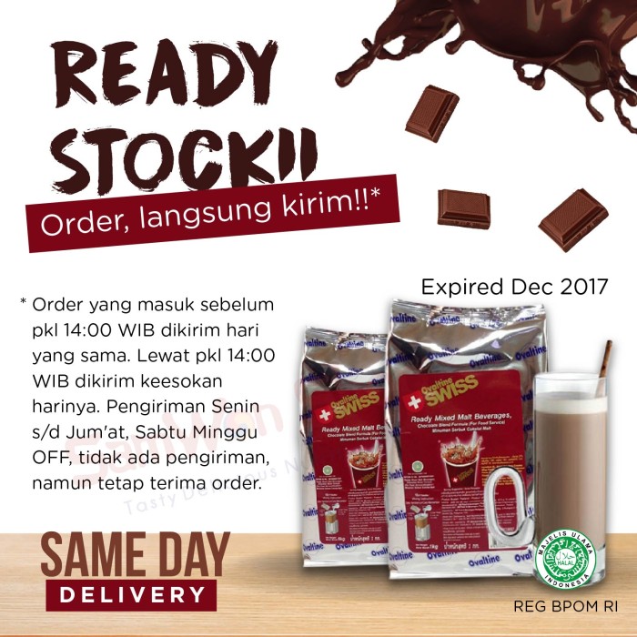 jual ovaltine swiss coklat malt 1 kg import reg bpom ri jual ovaltine swiss coklat malt 1 kg import reg bpom ri