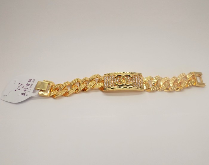 Gelang Lapis Emas 18K Perhiasan Xuping Asli MX 52/12 A50392