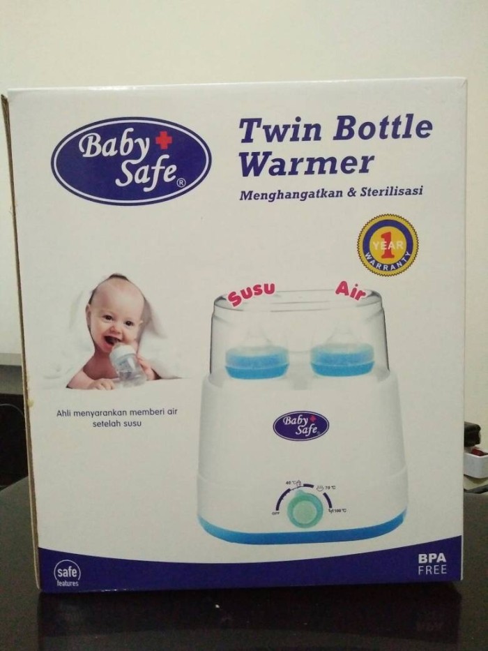 baby safe twin bottle warmer sterilize
