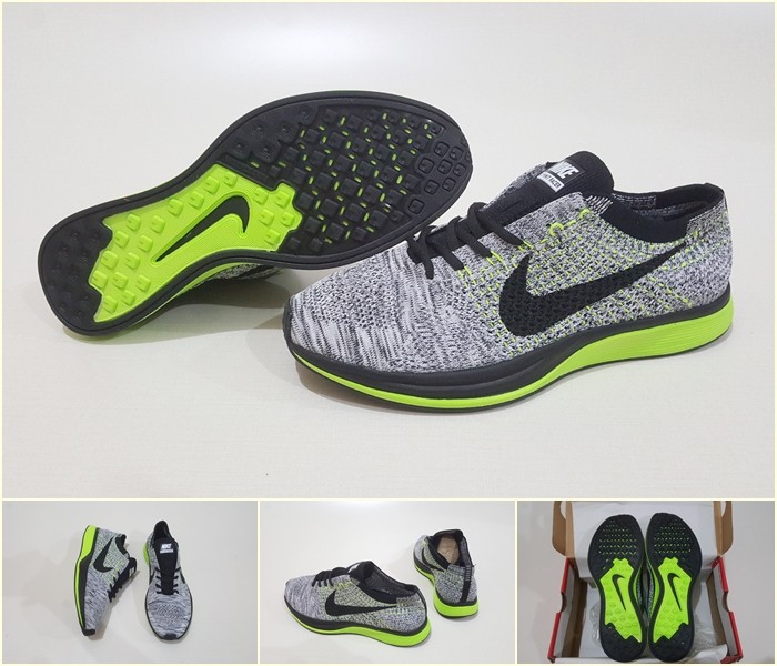 flyknit racer oreo volt