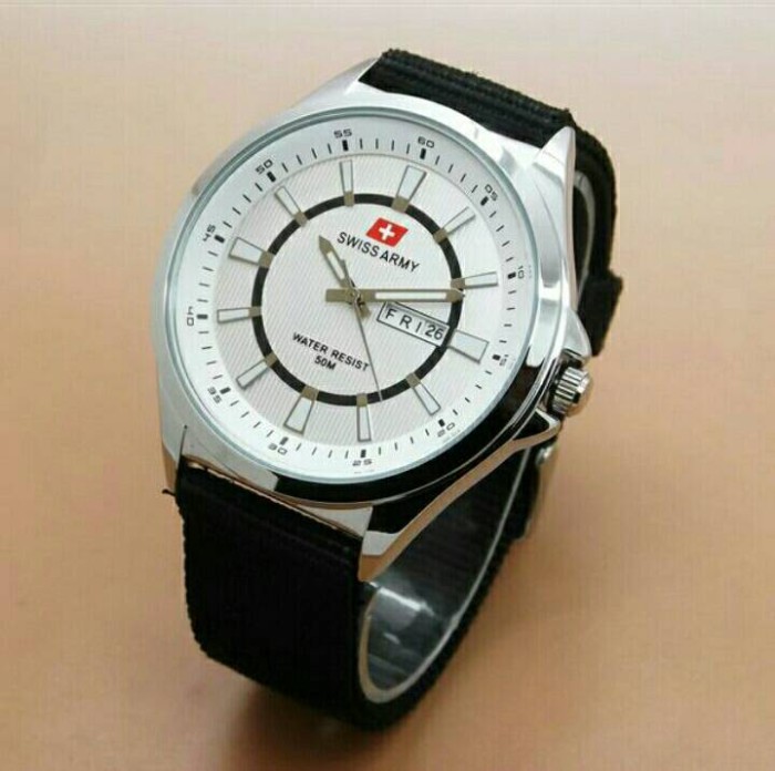 Jam Tangan Swiss Army SAR 5086M Canvas Million's Shop