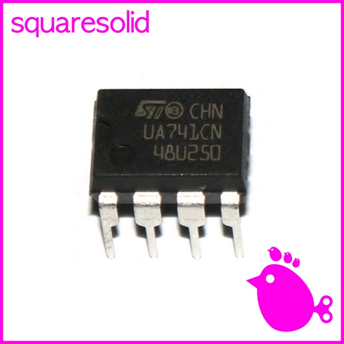 UA741CN INTEGRATED CIRCUIT SINGLE OPAMP UA741CN DIP-8