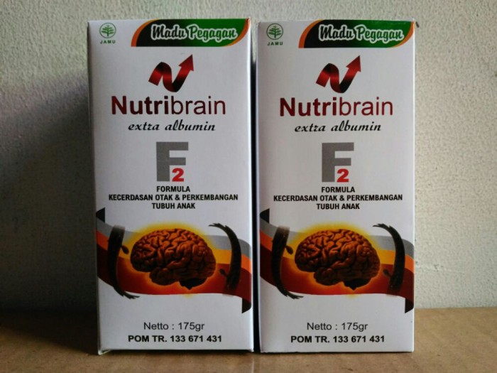 ... Madu Nutribrain Nutri Brain Extra Albumin Pegagan 150 ml