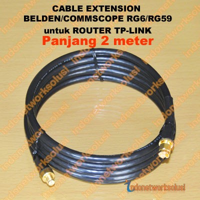 2M Black Telephone Extension Coil Cable Cord TP